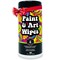 Paint & Art Wipes Paint Remover Wipes Cleaner Epoxy Glue Stains Latex, Acrylic Hand Cleaner and Plastic, Metal or Wood Surfaces, Floors, Brushes, Flat Paint Heavy Duty Cleaning